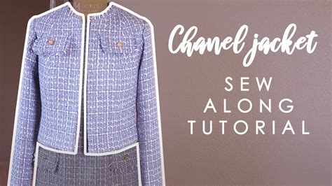 chanel jacket sewing class|chanel style jacket sewing pattern.